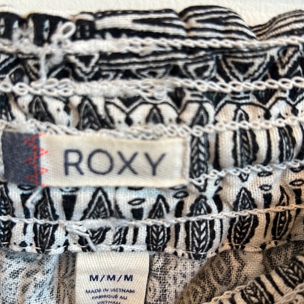Roxy Draw String Linen Pants - image 5
